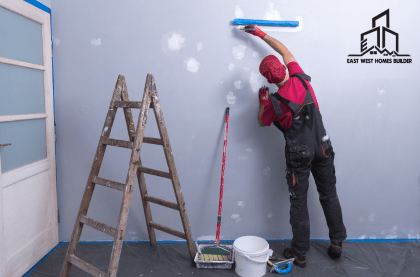 Man renovating parramatta home