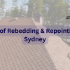 Roof Rebedding & Repointing Sydney service by East West Homes Builder showing a tiled roof restoration project on a residential home in Sydney.